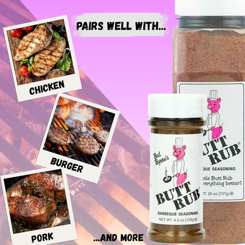 Butt Rub on chicken delivers crave-worthy, balanced flavor with a hint of heat.