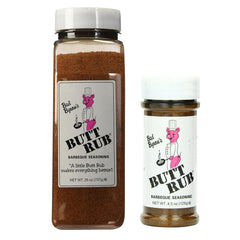 Butt Rub BBQ Seasoning Shaker Bundle elevates pork, chicken, and beef with balanced flavor.