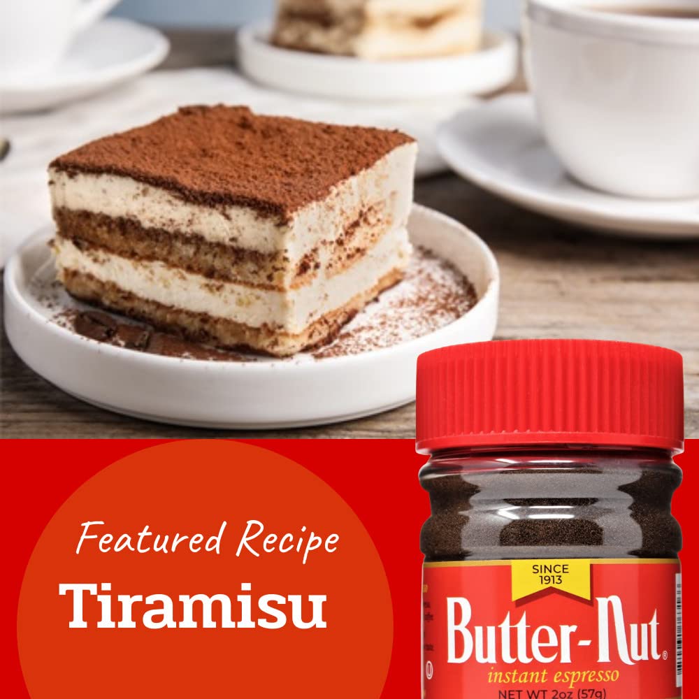 Butter-Nut Instant Espresso used in baking for a coffee-forward flavor.