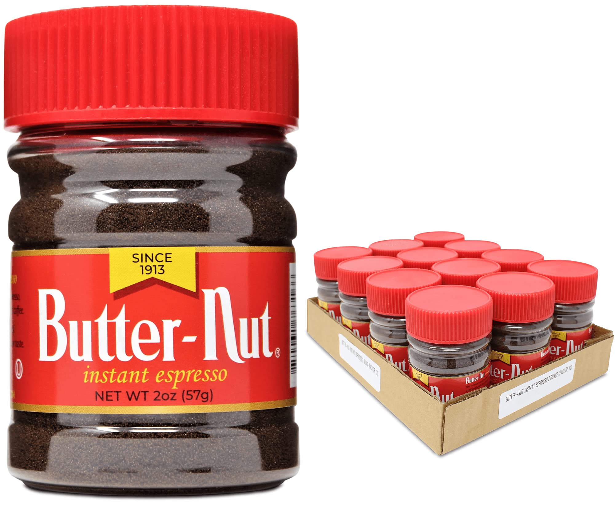 Butter-Nut instant espresso used in tiramisu and other classic desserts