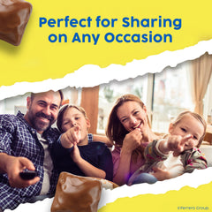 Butterfinger full-size bar with chocolate coating on display