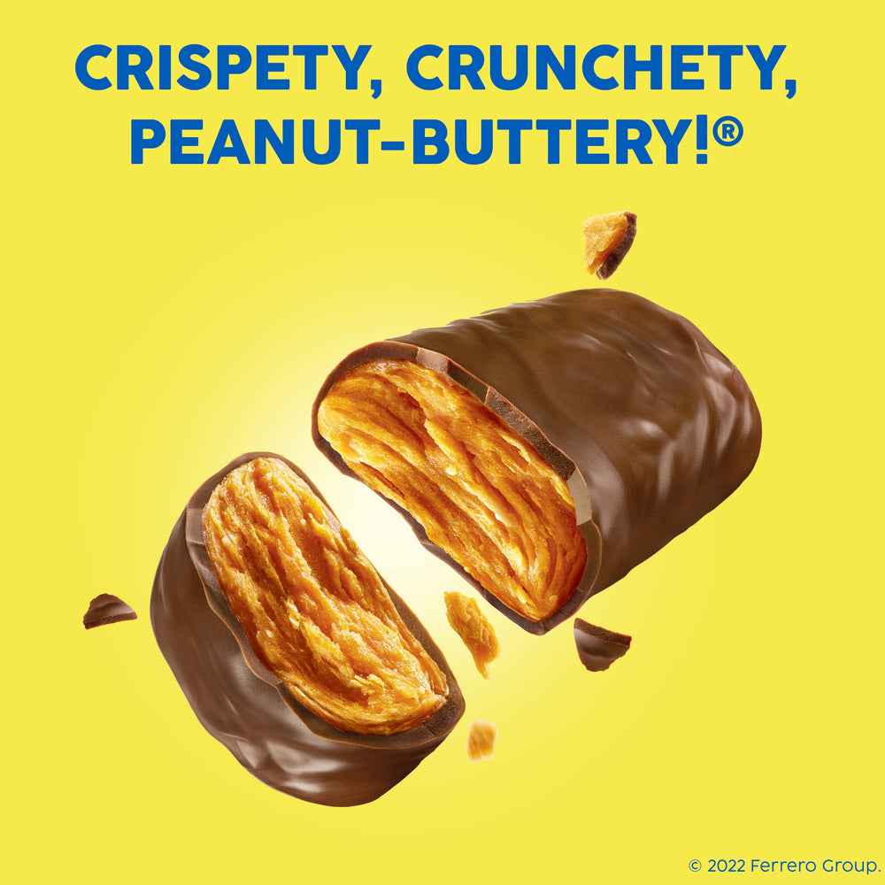 Butterfinger bars stacked for on-the-go snacking