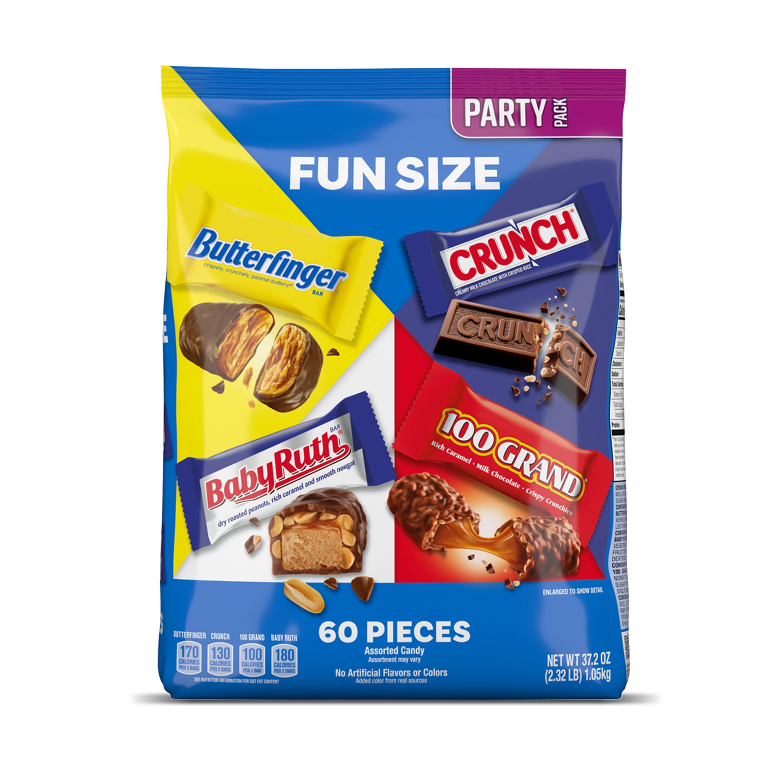 Butterfinger fun-size bars close-up for easy sharing and on-the-go snacking.