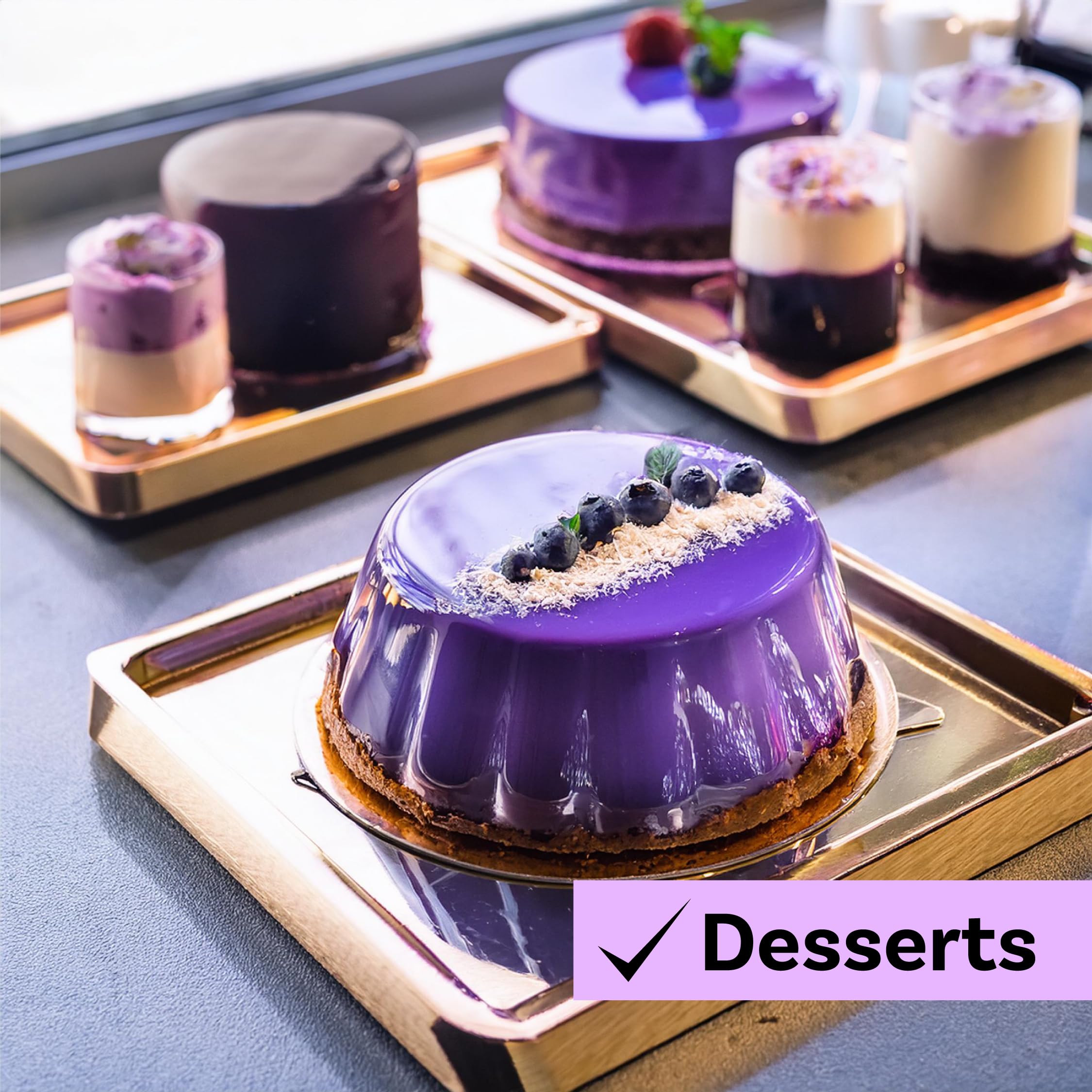 Butterfly Gunacipta 1948 UBE paste in pantry-friendly baking projects.