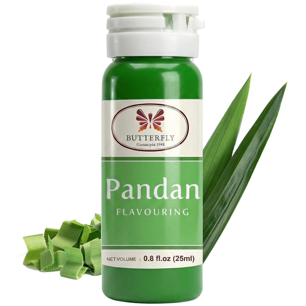 Butterfly Pandan flavoring bottle pour cap for easy, controlled drops