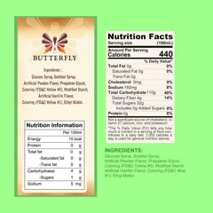 Butterfly Pandan Flavoring Drops on spoon ideal for latte flavoring