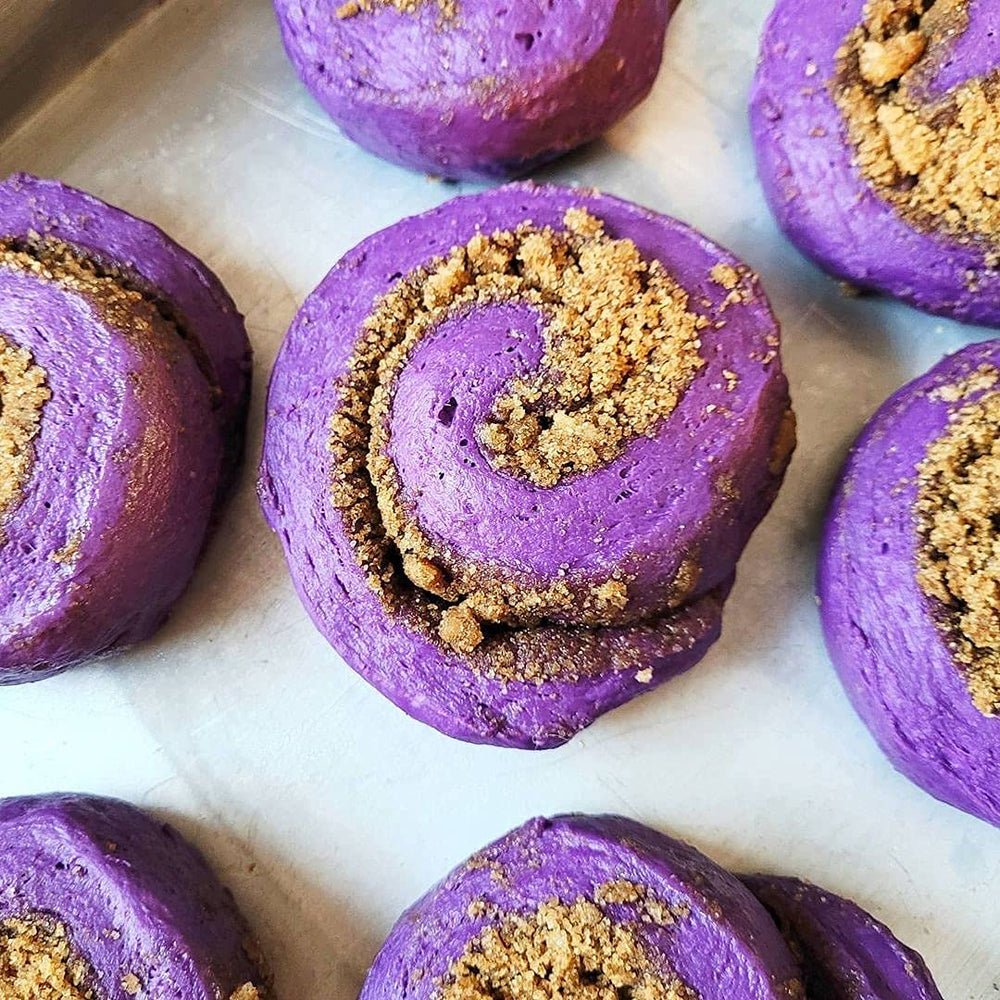 Butterfly Ube Flavoring Extract brighten pancakes with tropical notes.