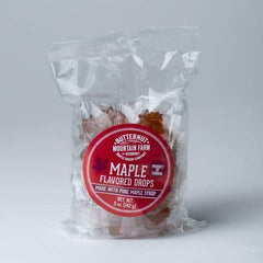 Butternut Mountain Farm Maple Drops bag with real maple candies for on-the-go sweetness.