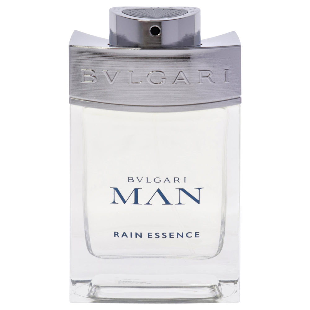 BVLGARI Man Rain Essence cap close-up highlighting premium design.