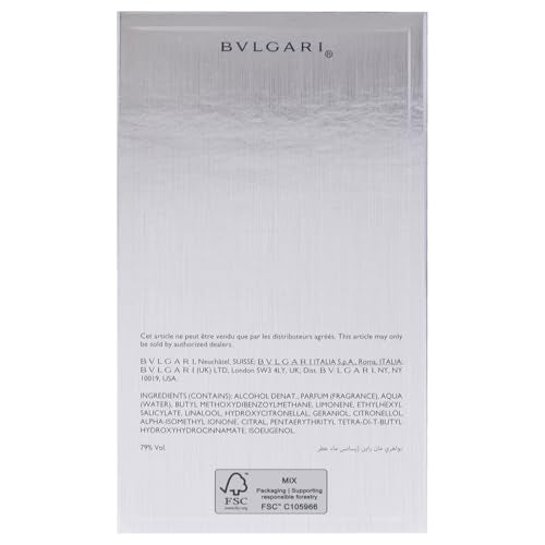 BVLGARI Man Rain Essence lifestyle shot suggests confidence in rain.