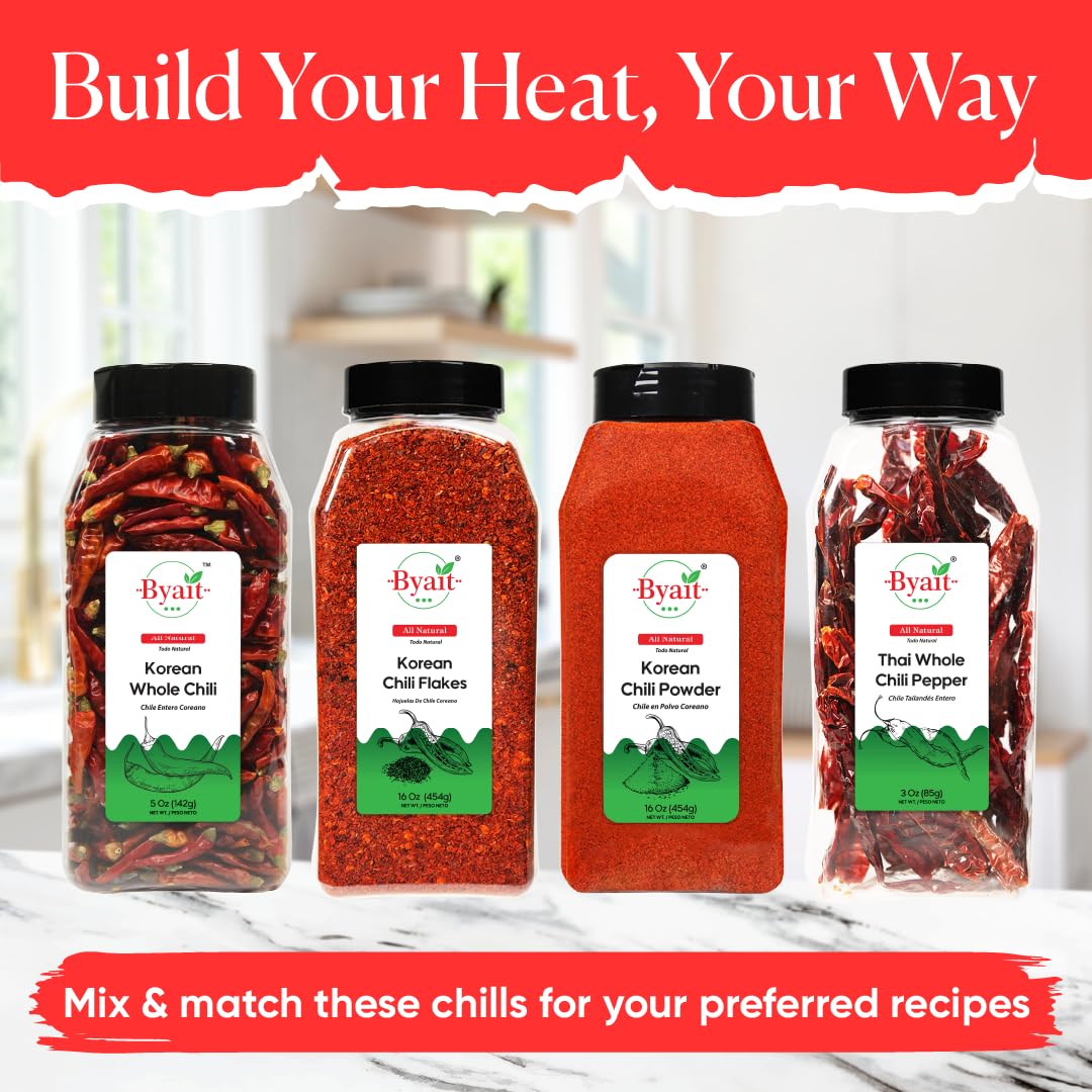 Byait Gochugaru flakes add versatility to tacos, pasta, and salads