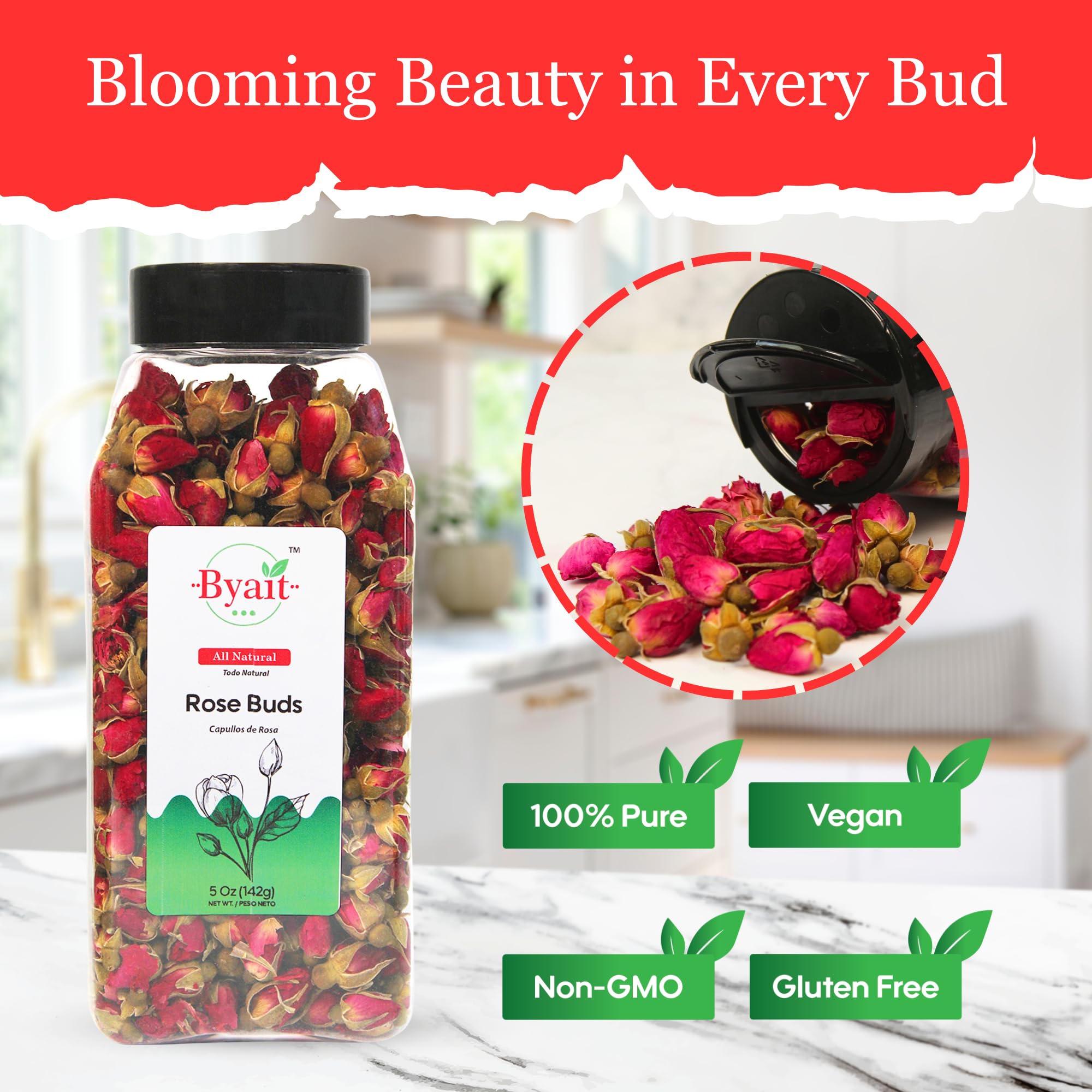 Byait rose buds soap-bath crafting highlights natural fragrance for self-care.