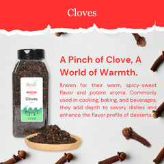 Byait Whole Cloves in baking; adds depth to cakes, cookies, and desserts