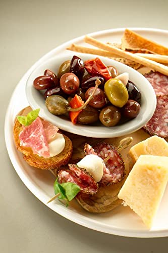 Byzantine olive mix: ionian green olives for a crisp bite.