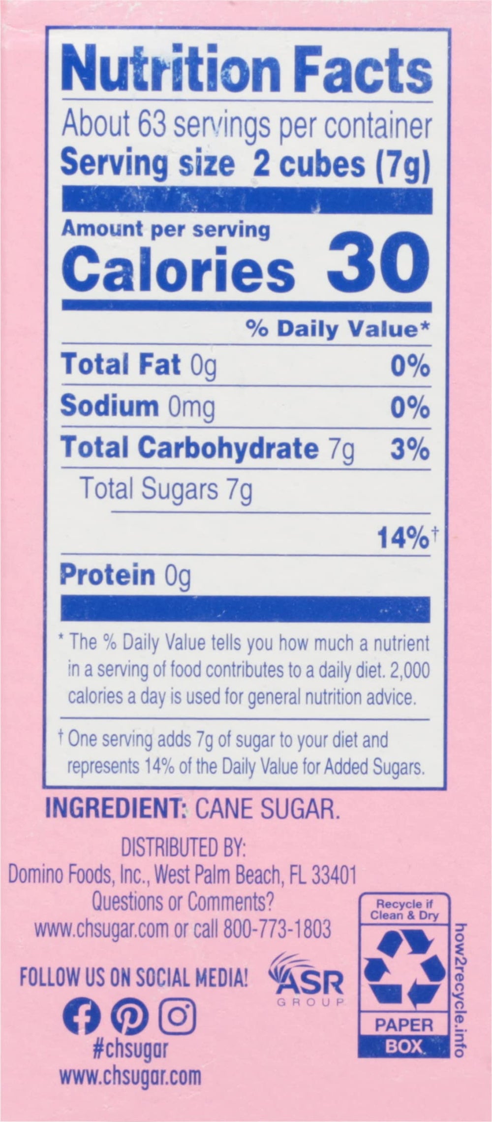C&H sugar cubes half-teaspoon portion for precise sweetness in tea