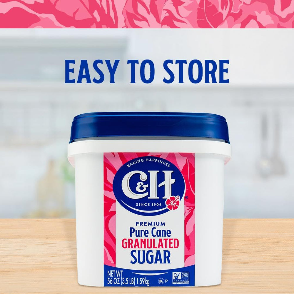 C&H bonus recipe card included for baking inspiration
