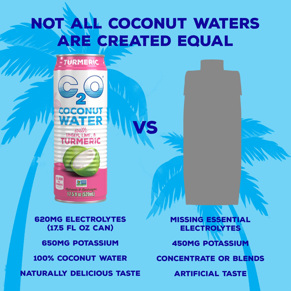 No artificial ingredients natural coconut flavor from C2O