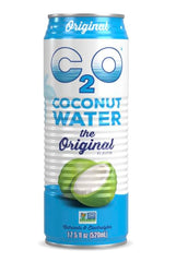 C2O being poured into a glass to show natural flavor.