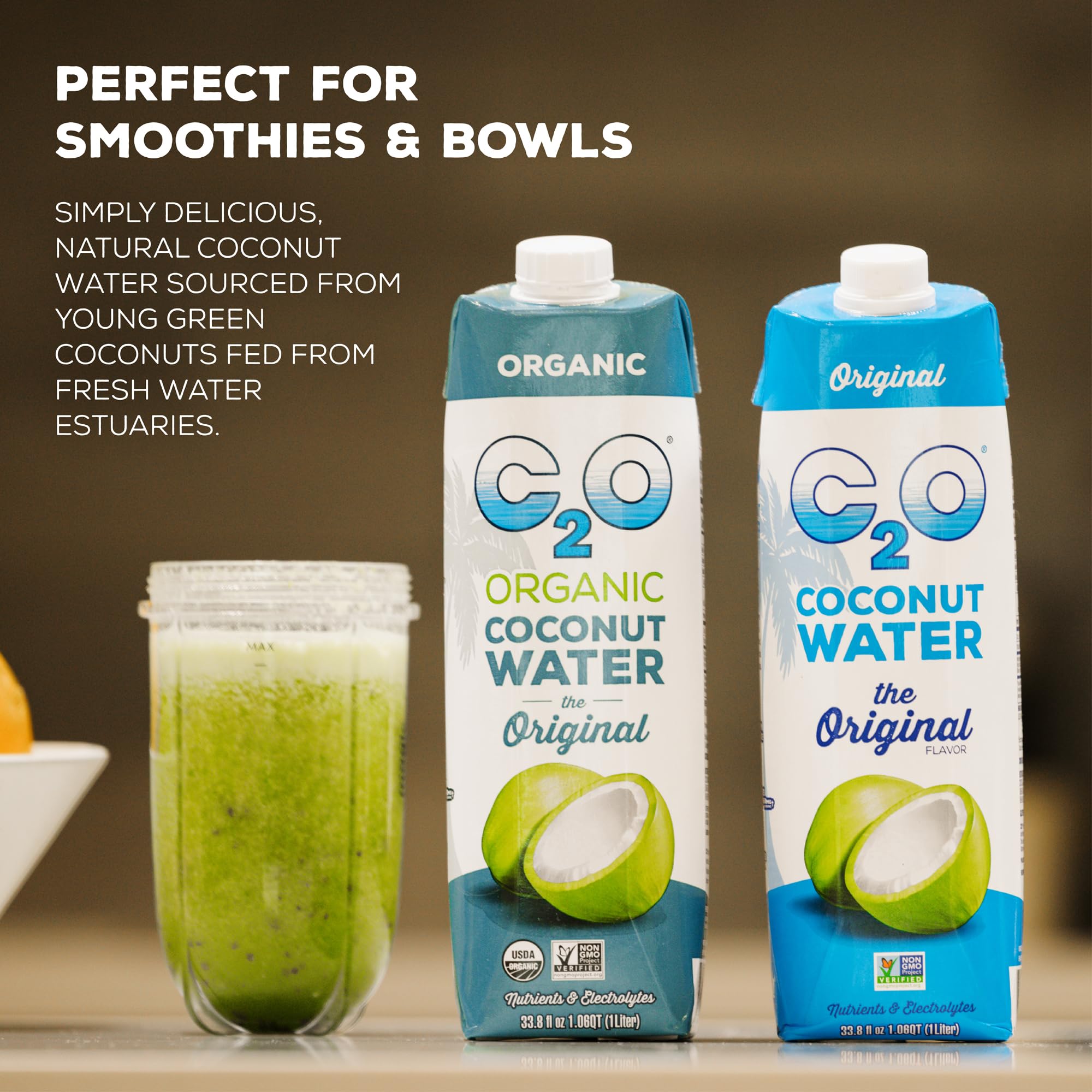 C2O ready-to-drink coconut water, convenient on-the-go hydration