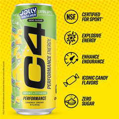 C4 Blue Raspberry can for flavorful pre-workout energy.
