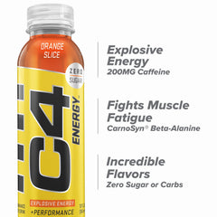 Closeup of CarnoSyn beta-alanine ingredients in C4 Energy.