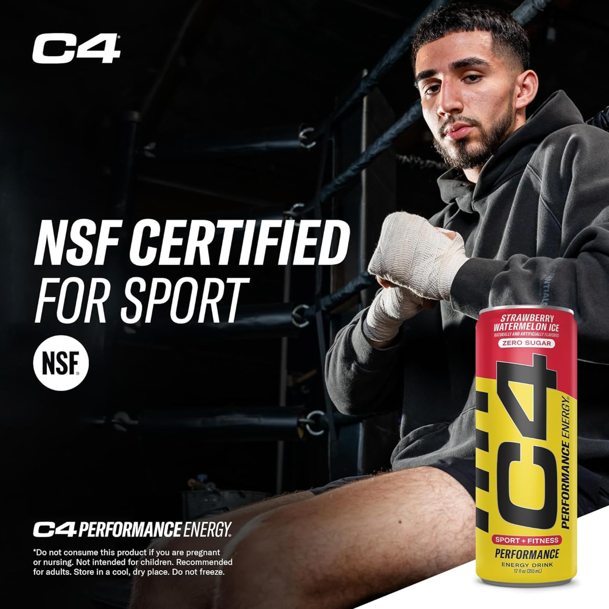 C4 Energy Popsicle frozen-bombsicle can emphasizes convenient energy on the go
