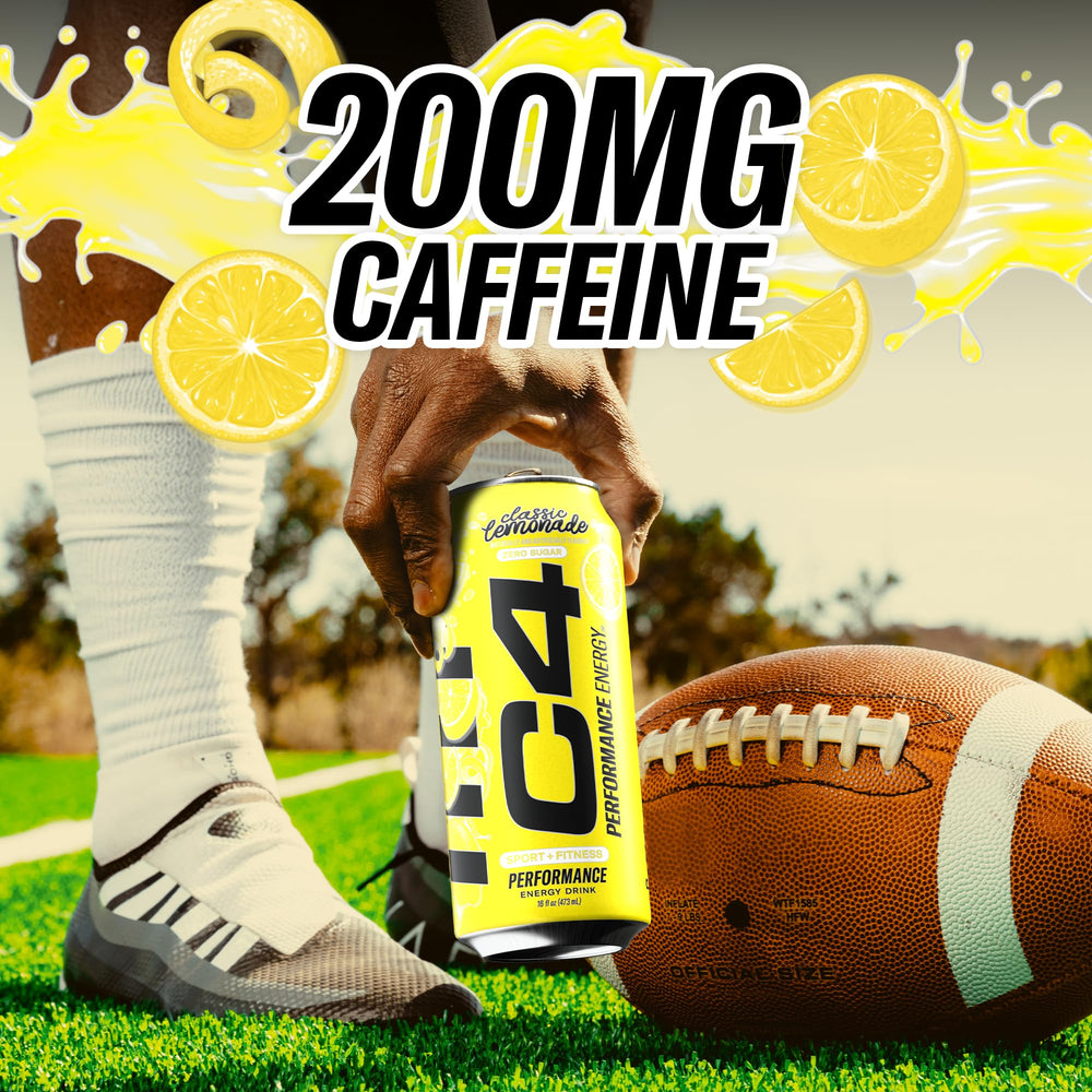 C4 Energy Zero Sugar Carbonated Beverage with no carbs.