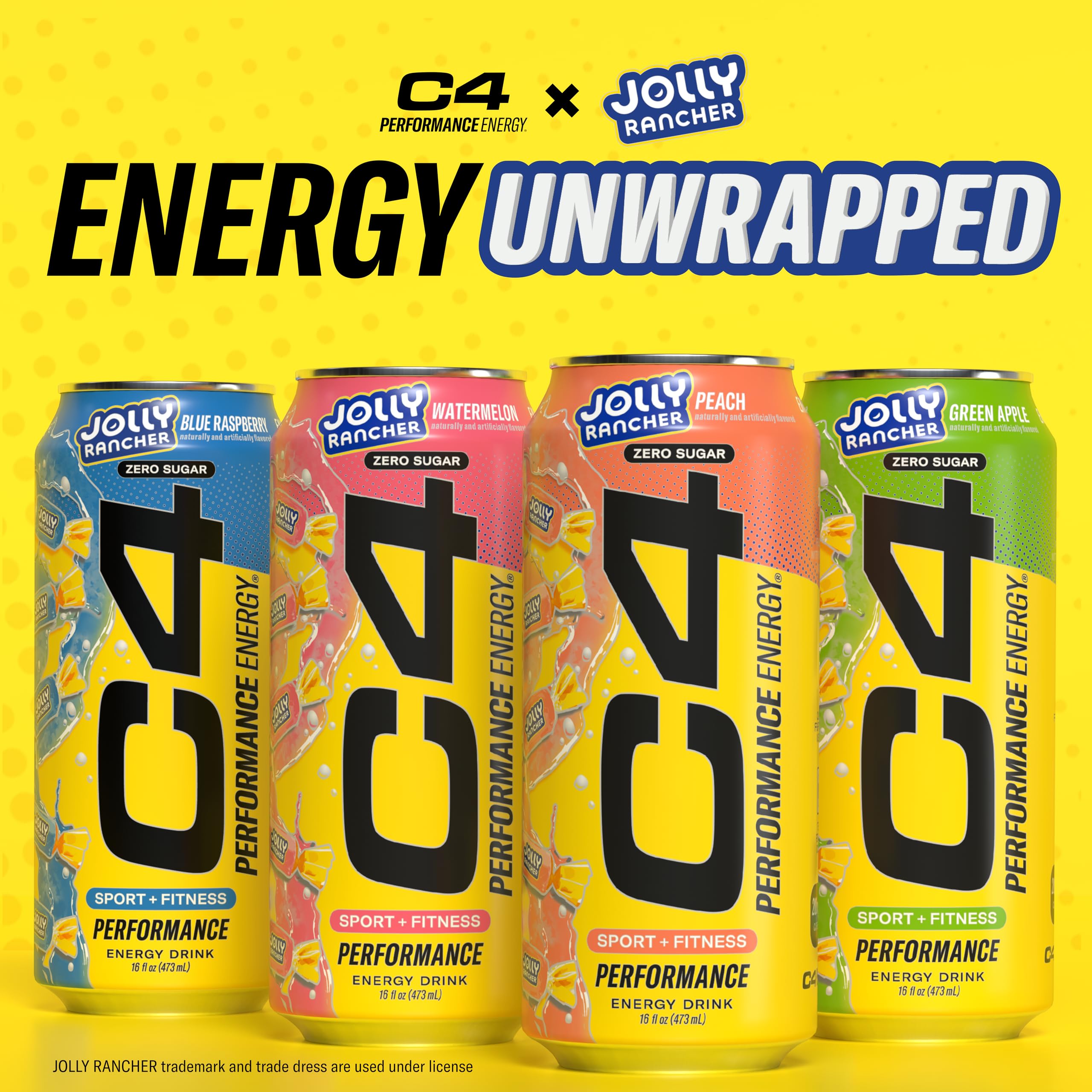 Cellucor C4 watermelon can for zero sugar flavor during training.