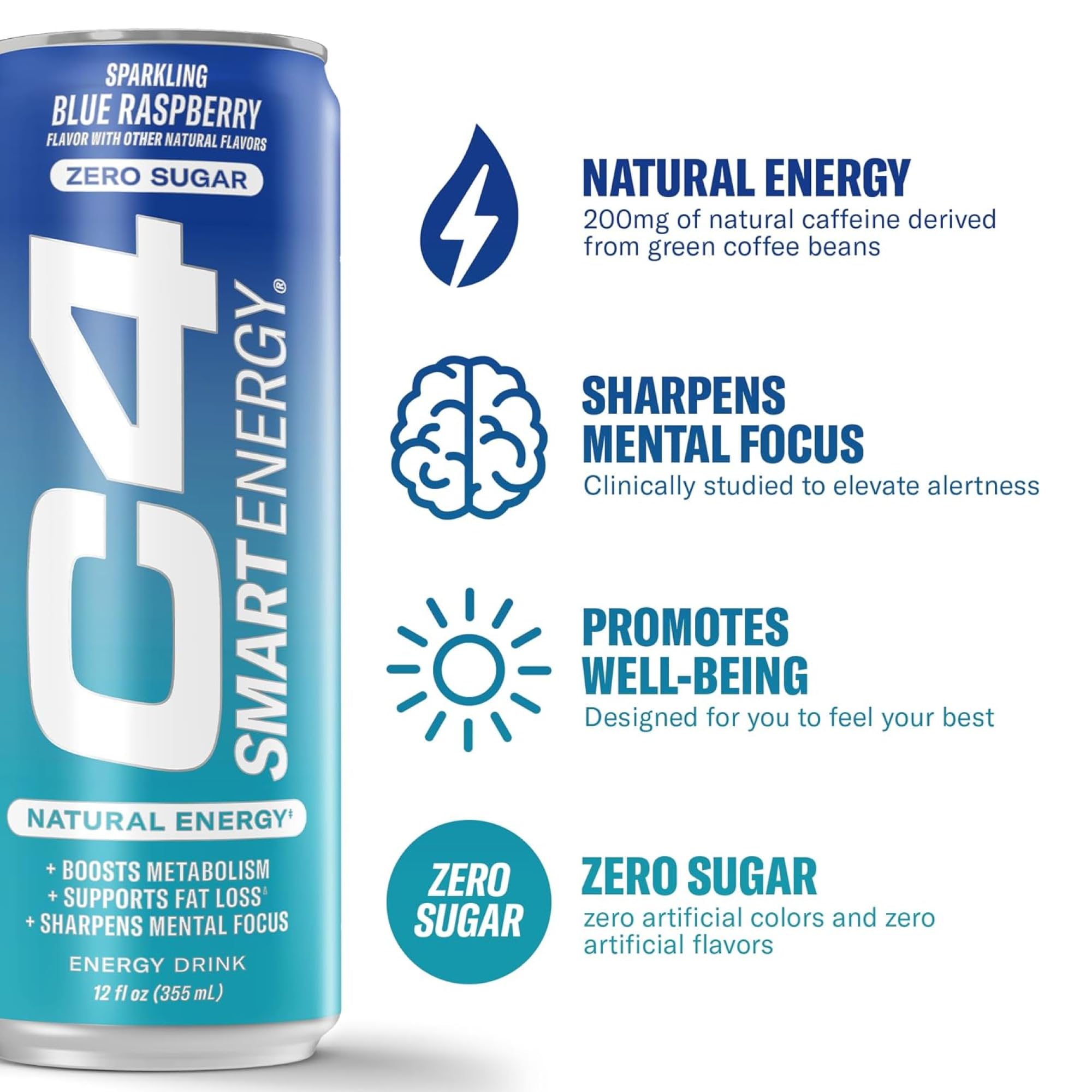 Flavors lineup of C4 Smart Energy for varied tastes and moods