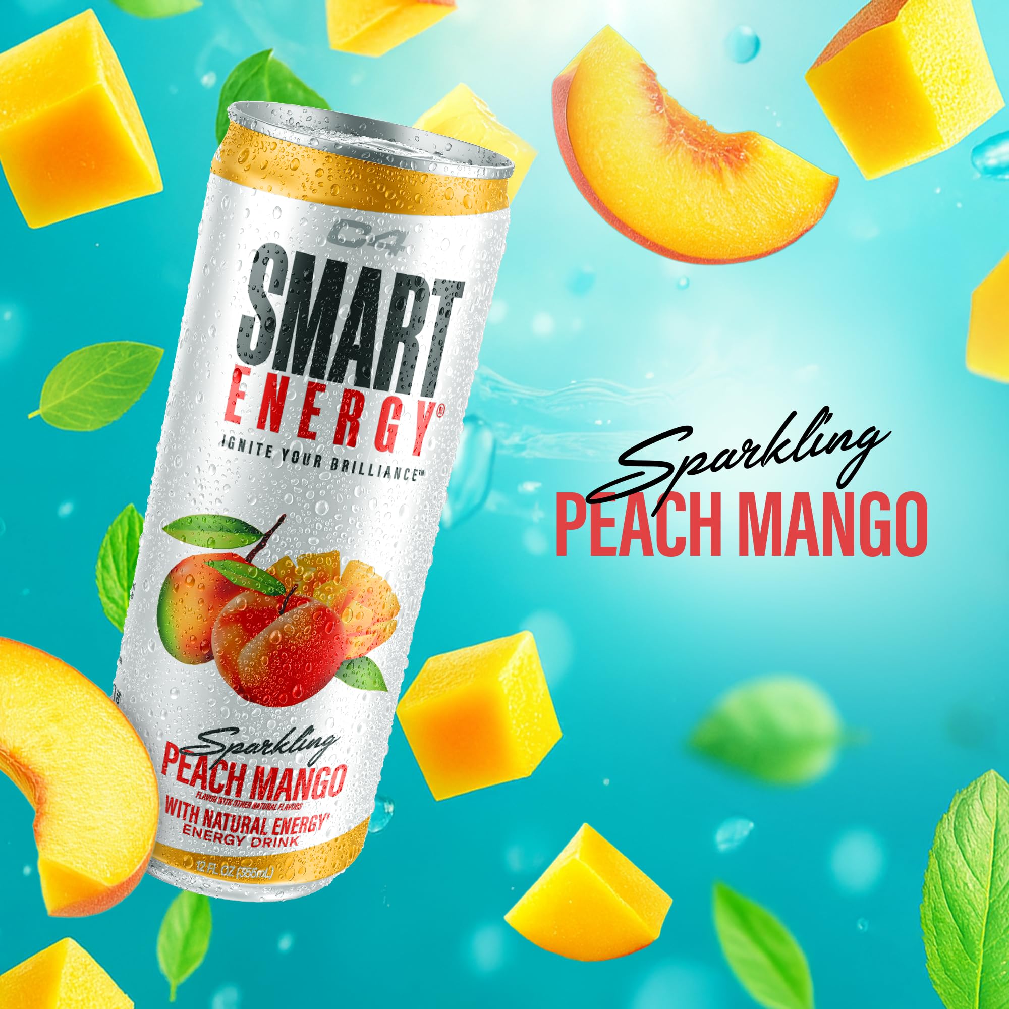 C4 Smart Energy pour-glass for on-the-go energy and focus