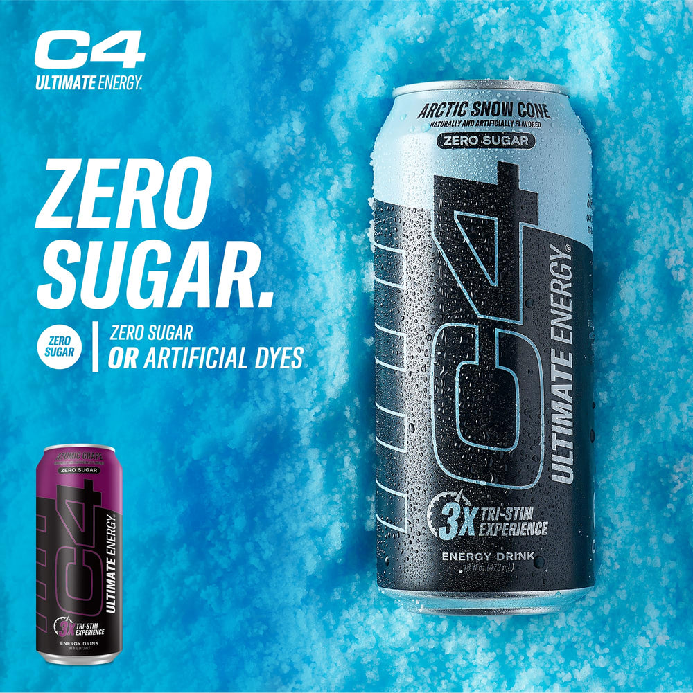 Brainberry and Cognizin Citicoline ingredients in C4 Ultimate Energy for mental sharpness