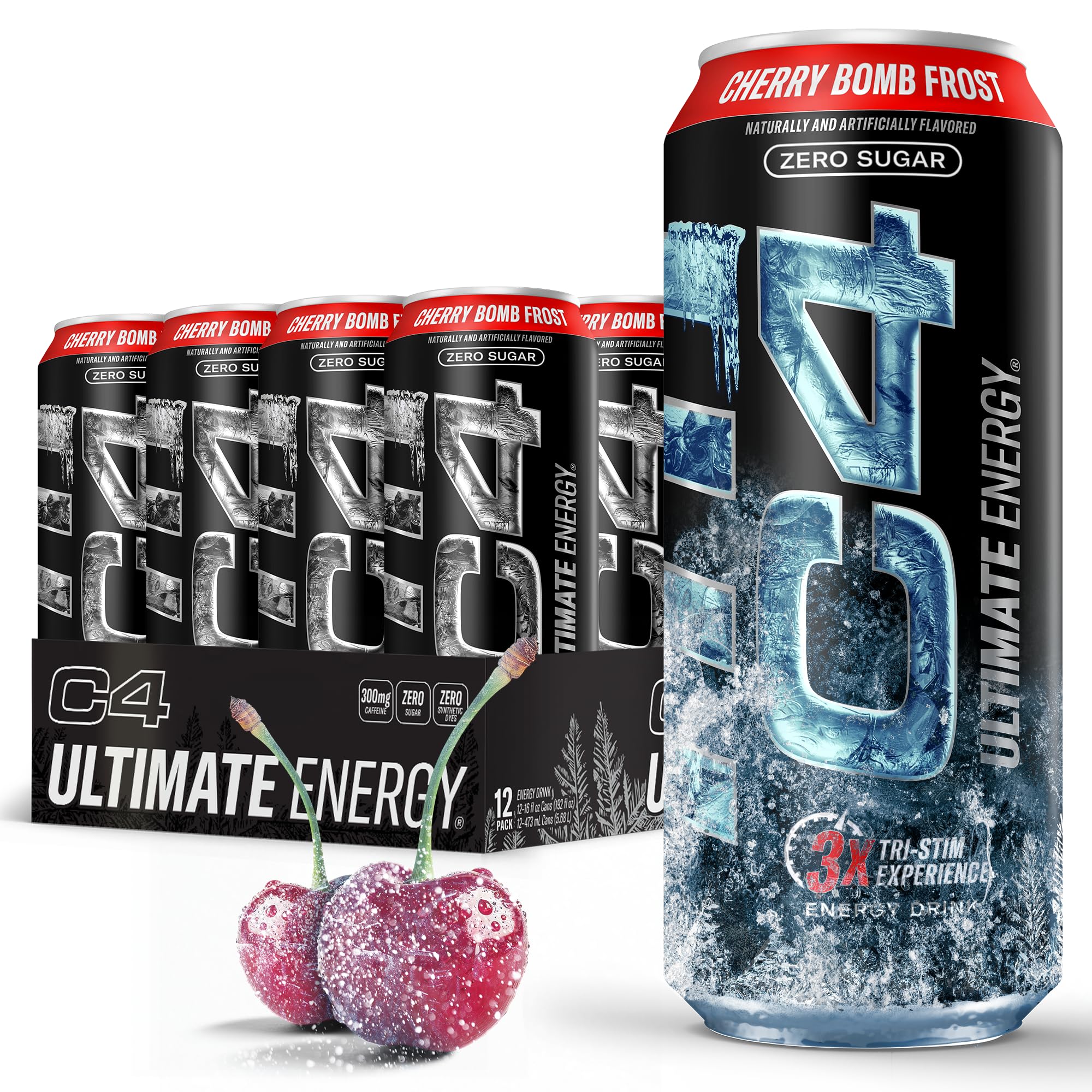 Cellucor C4 Ultimate Frost can with icy look, ready for a high-energy pre-workout.