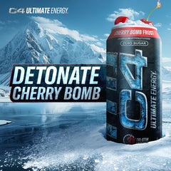 Cellucor C4 Ultimate Frost color-change can signaling peak frostiness.