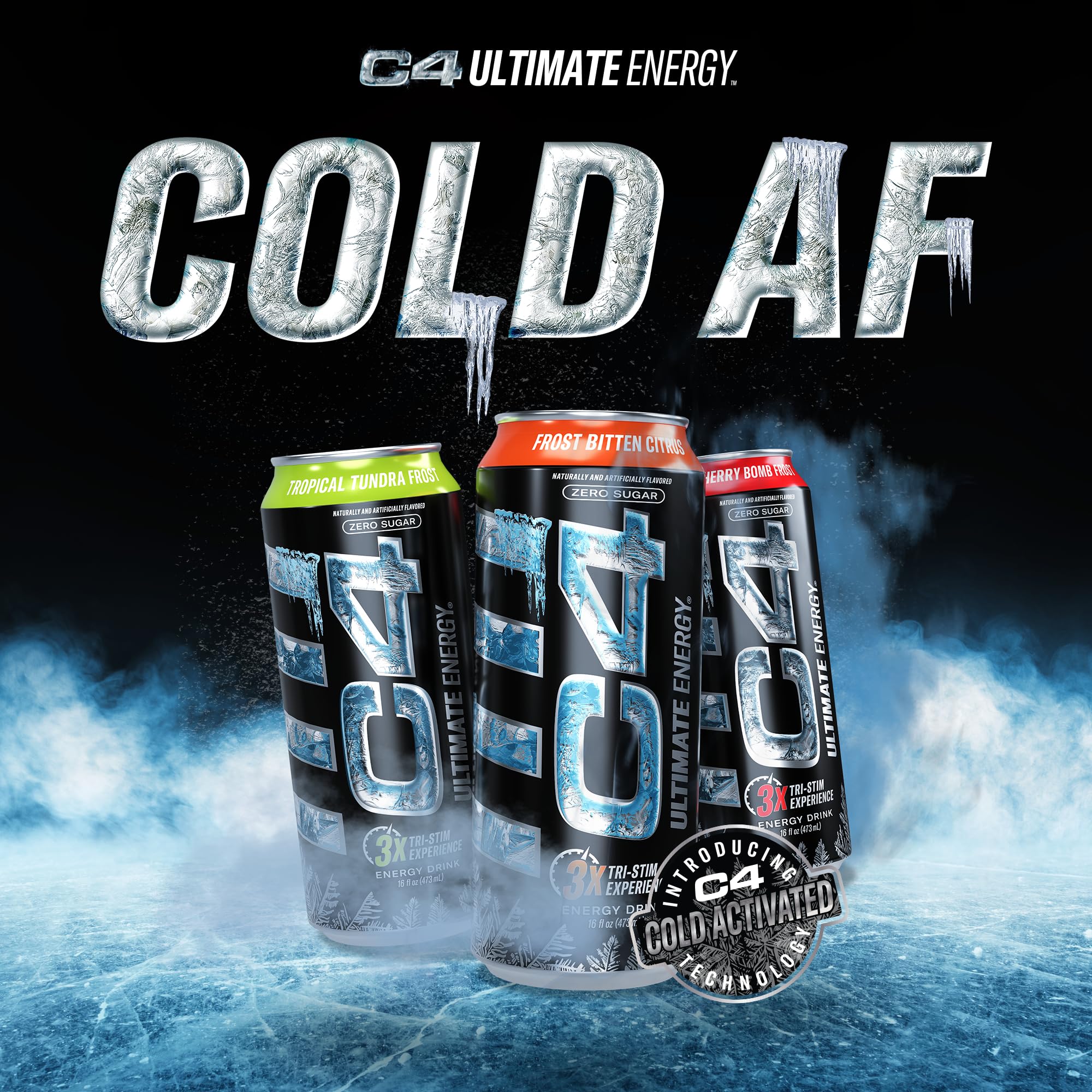 C4 Ultimate Frost pack of 12 for bulk pre-workout supply