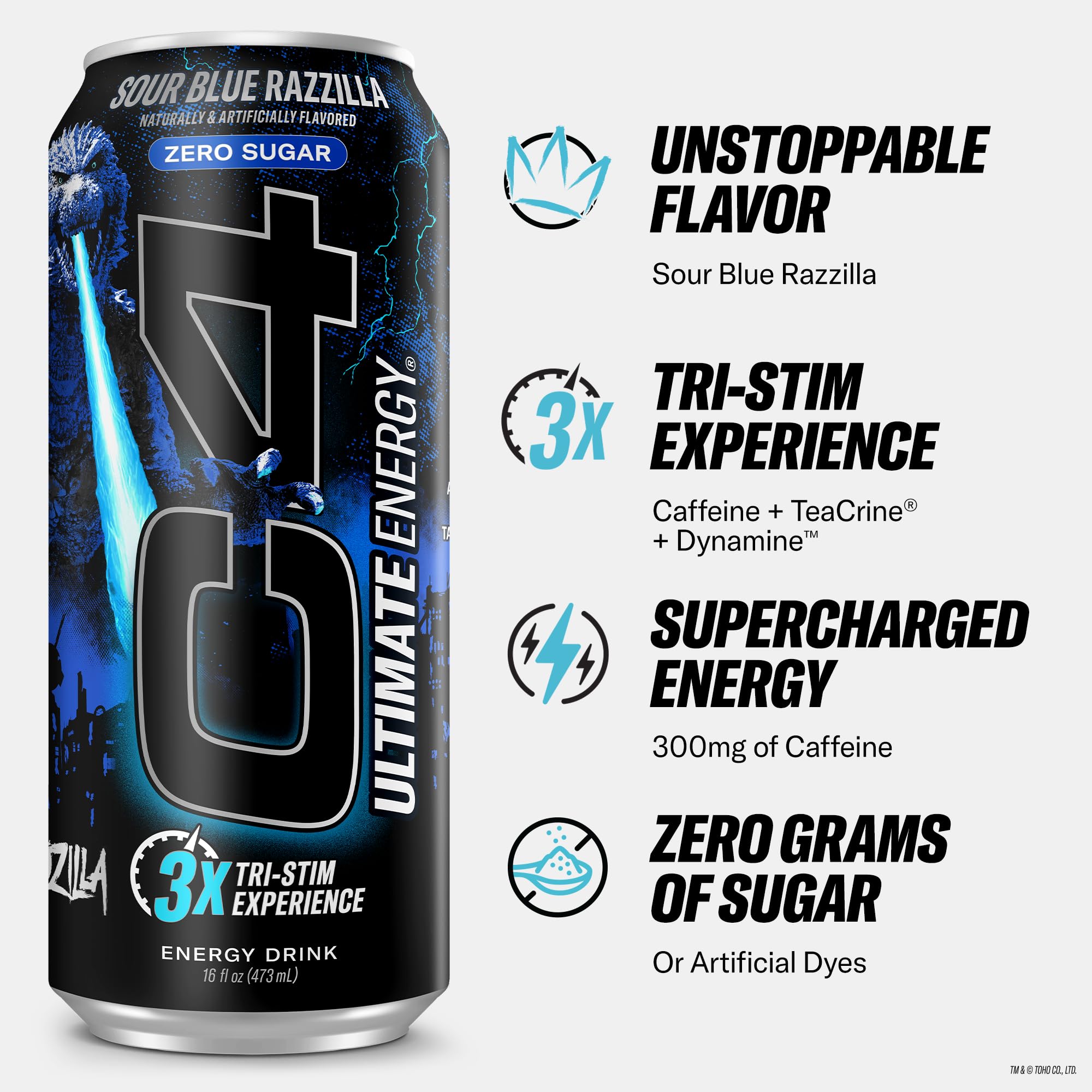C4 Ultimate label highlights sugar-free formula and caffeine content for informed choices.