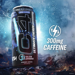 Tri-Stim blend detail showcasing TeaCrine and Dynamine for focused energy.