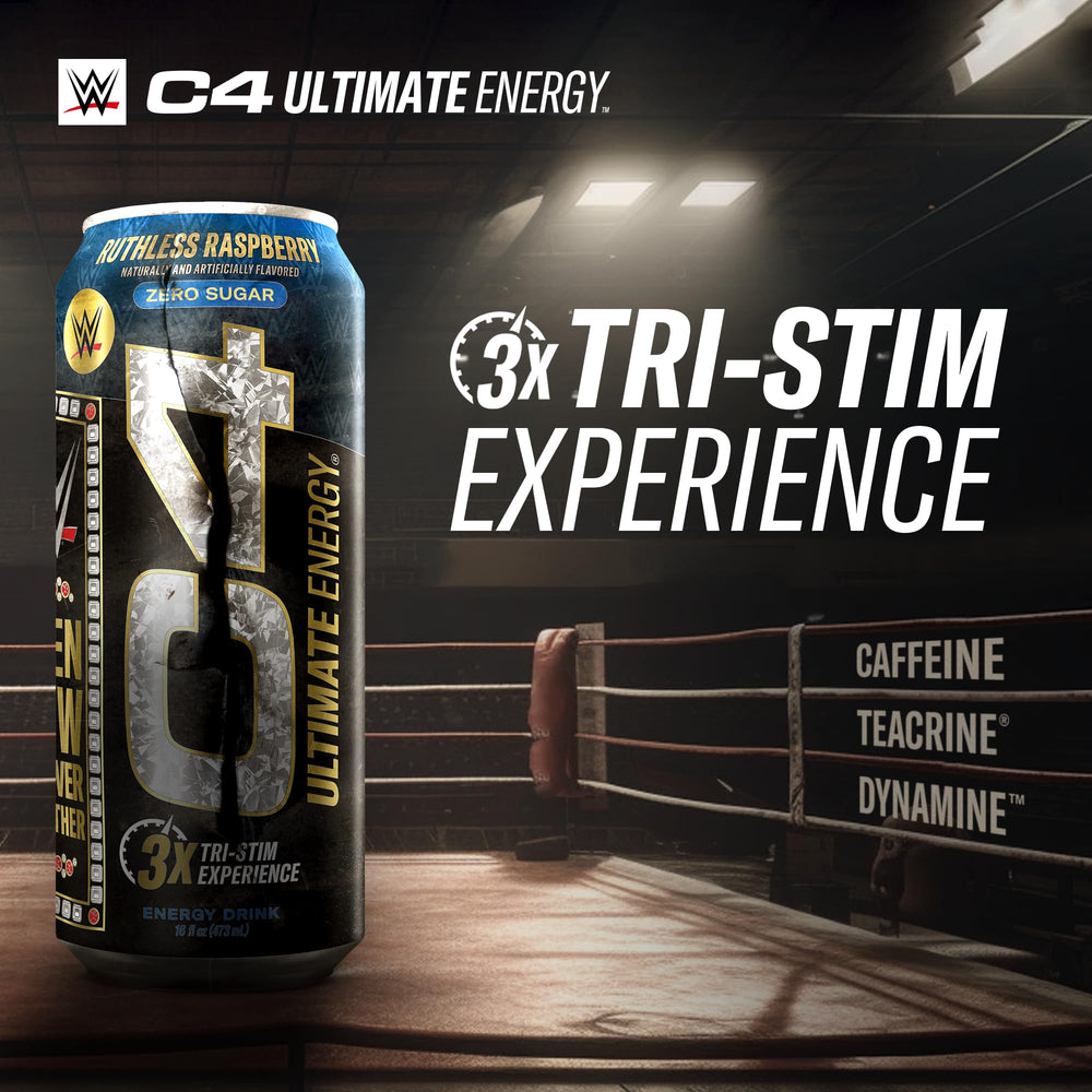 Tri-stim ingredients icon highlighting TeaCrine and Dynamine for focus.