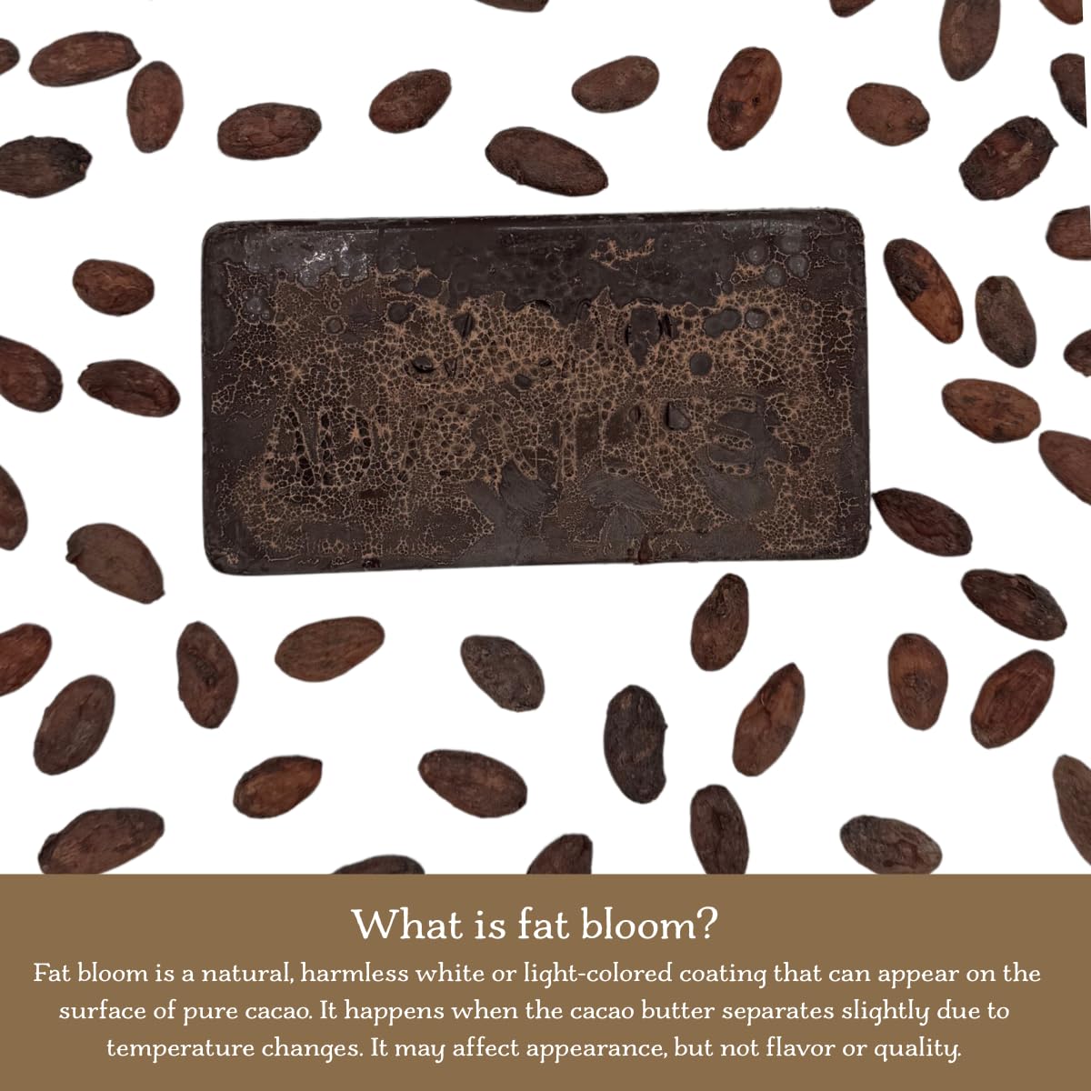Cacao Adventures melts smoothly into smoothies, desserts, or cacao drinks.