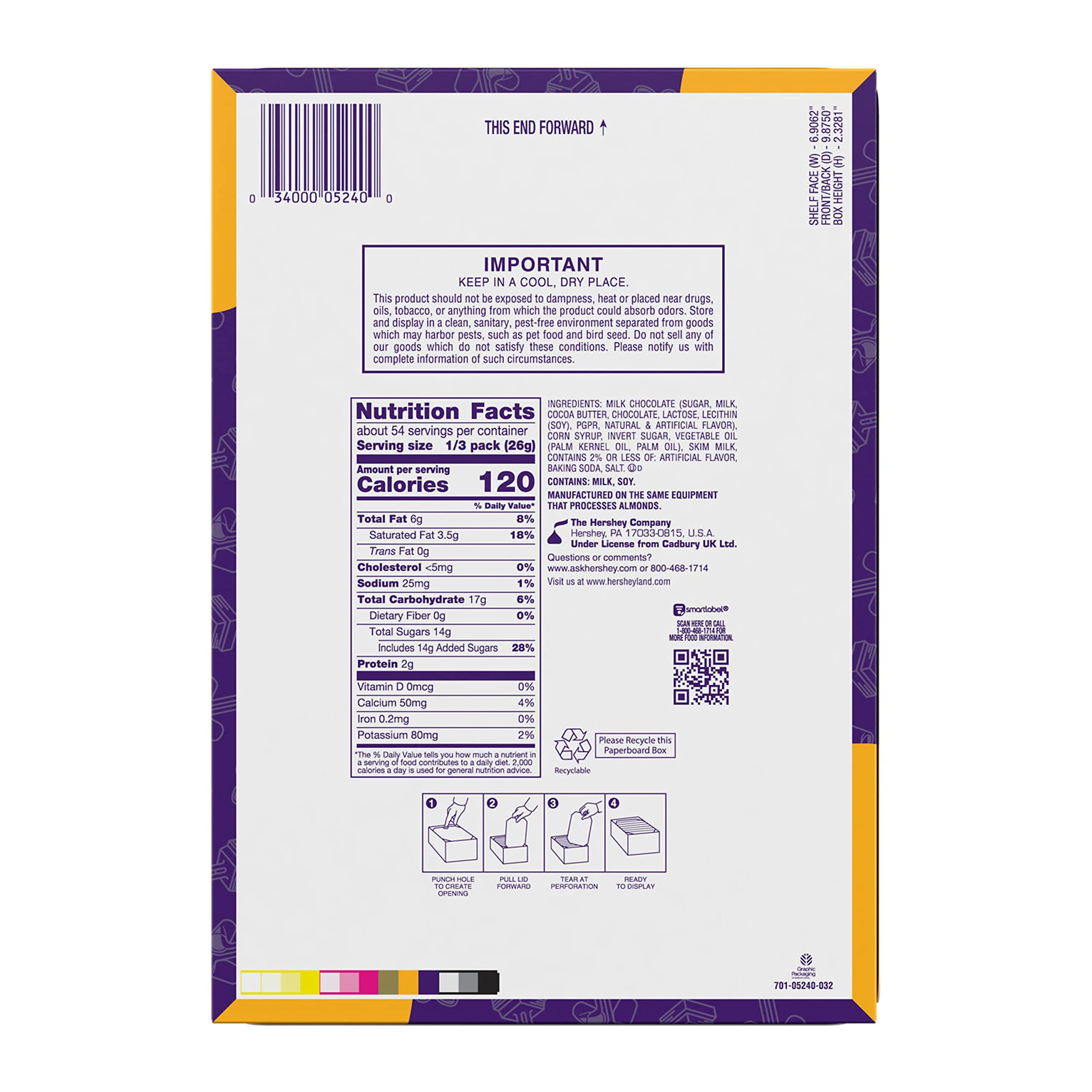 Cadbury Caramello milk chocolate slice showing the smooth contrast with caramel.