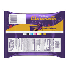 Cadbury Caramello Minis bite-sized caramel treats, ideal for sharing or a quick pick-me-up.