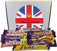 Cadbury chocolate selection box with 10 bars, ideal for gifts and sharing