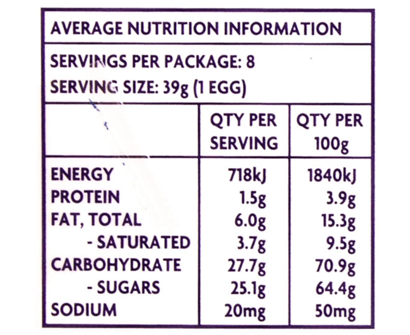Cadbury Creme Eggs individually wrapped for freshness and easy gifting.