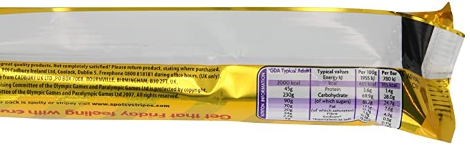 Cadbury Crunchie packaging highlights fair trade cocoa sourcing