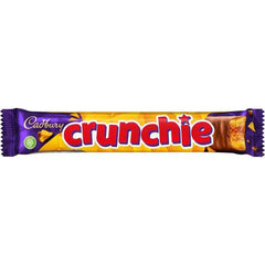 Cadbury Crunchie pack of 12 bars on display, ideal for sharing at gatherings.