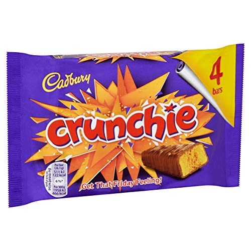 Cadbury Crunchie sharing at parties or desks with friends.