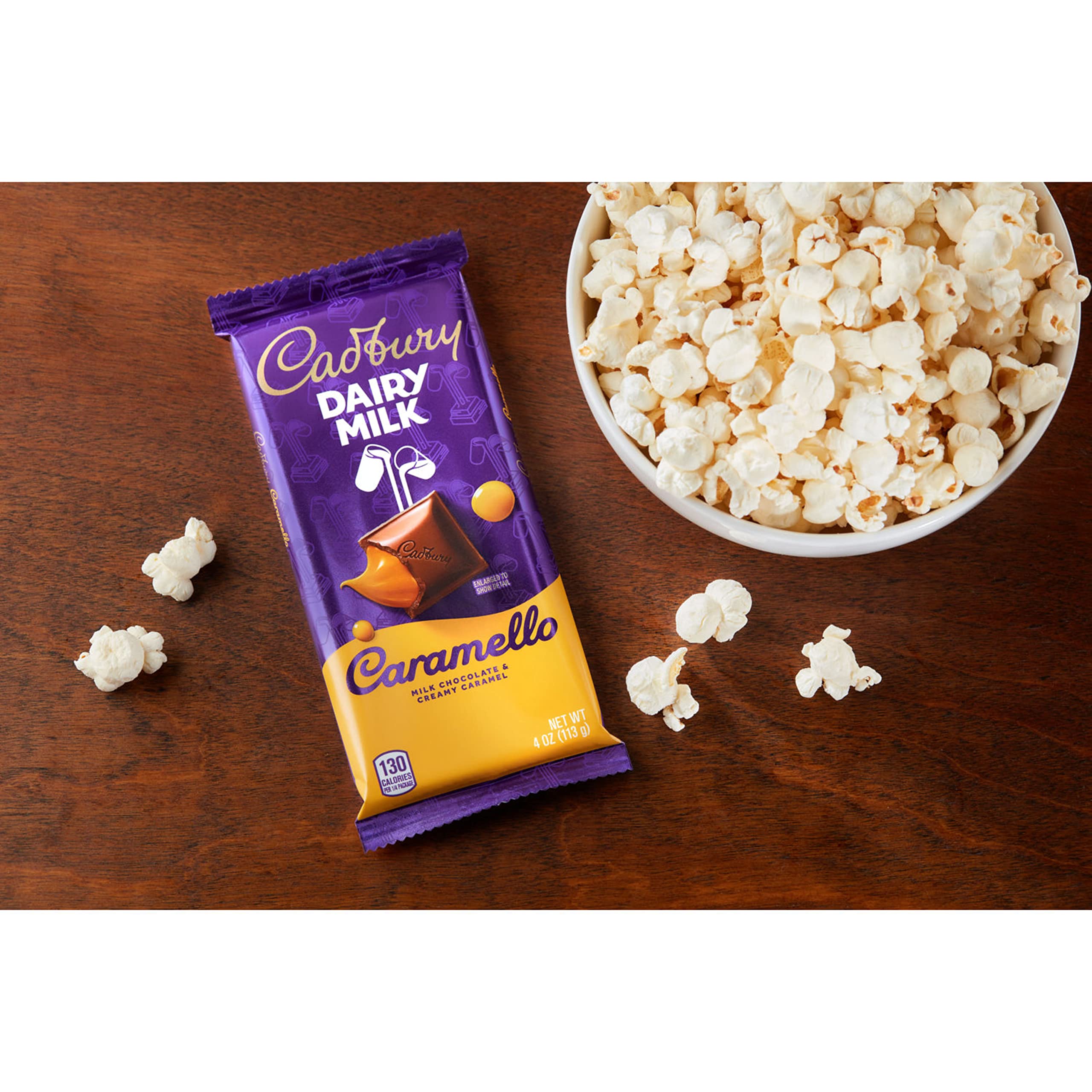 Cadbury Dairy Milk Caramello gift pack idea for holidays and celebrations.