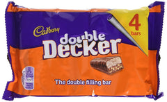 Cadbury Double Decker 4-pack for sharing and on-the-go snacking.