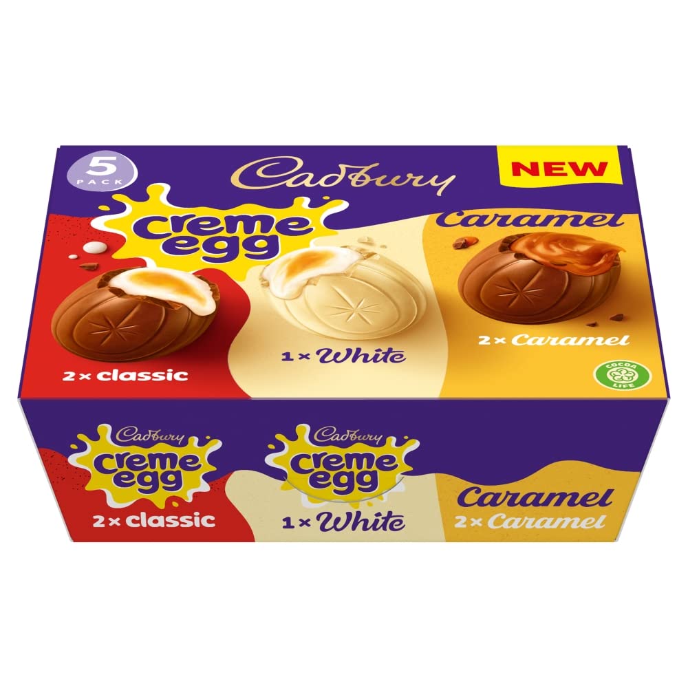 Cadbury Easter gift box with assorted eggs, great for sharing