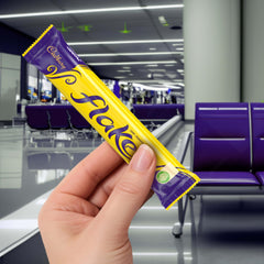 Cadbury Flake Bar melt-in-mouth moment beside a hot drink.