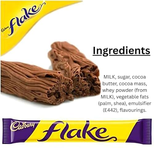 Cadbury Flake Original Pack - premium UK-import; ideal gift for chocolate lovers.